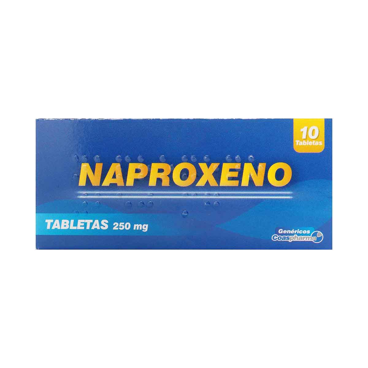 NAPROXENO 250MG TAB X 10 (COASPHARMA)